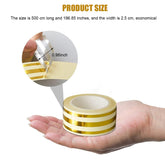 5M Golden Tile Gap Tape (2.5CM*5M)